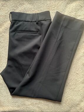 Talbots 10P Black Straight-Leg Dress Pants